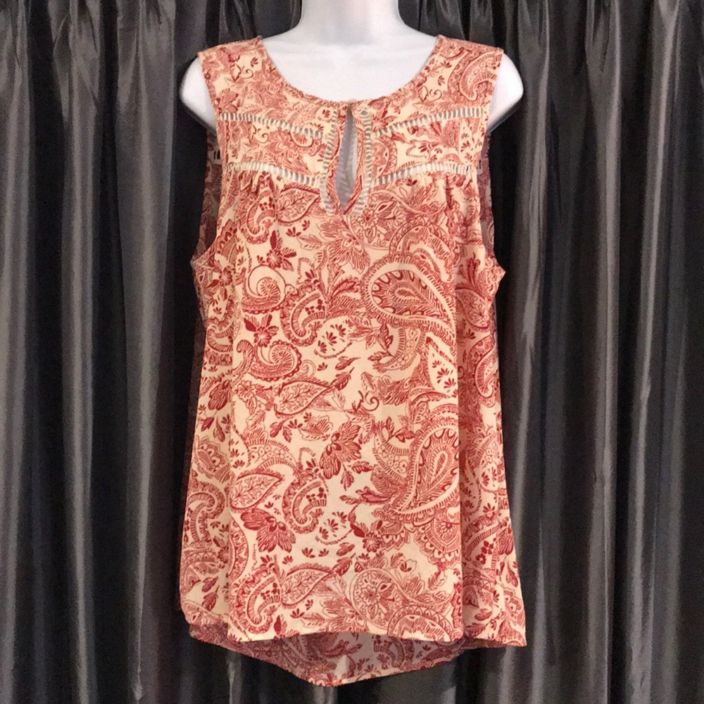 Ladies printed tank